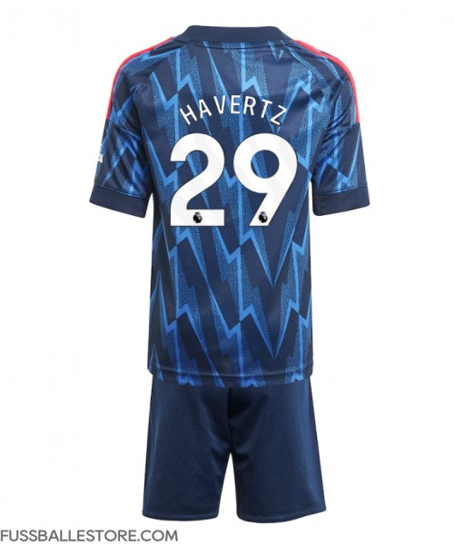 Günstige Arsenal Kai Havertz #29 Auswärts Trikotsatzt Kinder 2025-26 Kurzarm (+ Kurze Hosen) Günstige Arsenal Kai Havertz #29 Auswärts Trikotsatzt Kinder 2025-26 Kurzarm (+ Kurze Hosen)